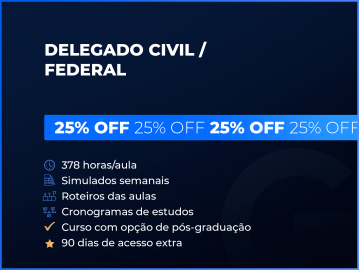 DELEGADO FEDERAL / DELEGADO CIVIL 2026.2