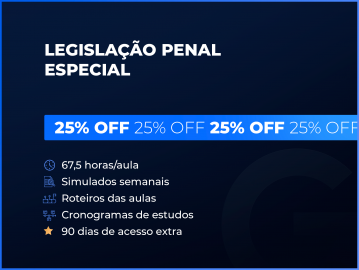 LEGISLAÇÃO PENAL ESPECIAL - 2026.2